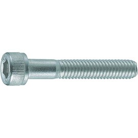 TRUSCO B44-0875 Hex Socket Bolts, Stainless Steel, Half-Threaded, Size M8 x 3.0 Inches (75 mm), Pack of 5