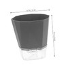 Mipcase 3Set Self Watering Planters Automatic Water Absorbing Flower Pots