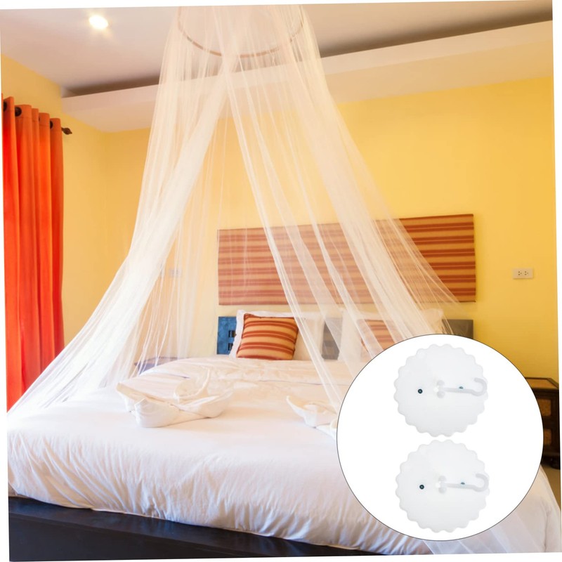 WHAMVOX Net Hanging Hook Suction Cup Ceiling Bed Net Holder