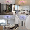 ZAITINZ Modern LED Ceiling Lights,80W Flush Mount Ceiling Light with