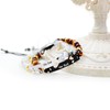 Uloveido 2 Pcs Adjustable Tiger Eye and Opal Beaded Bracelet,