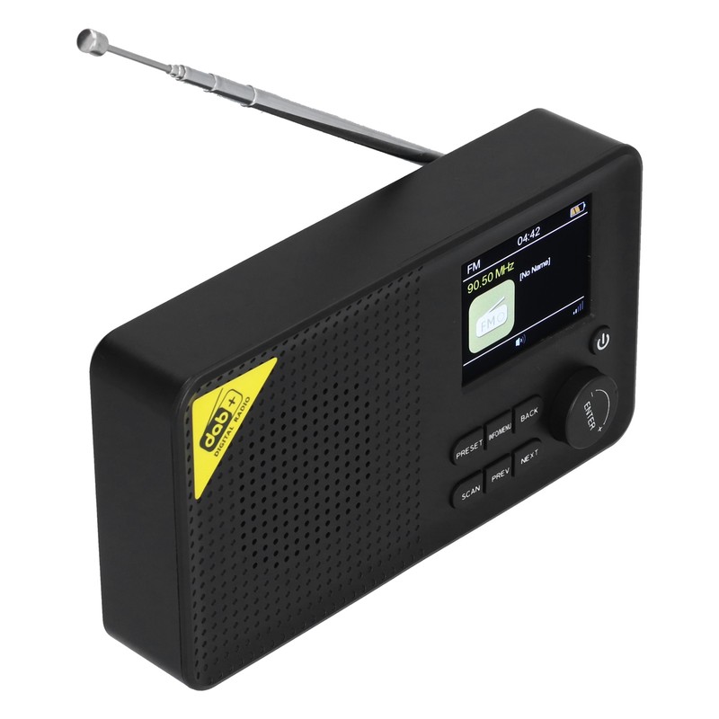 Portable Home DAB+ Digital Radio DAB Radio Lightweight Rechargeable Home