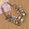 IPINK Fashion Charm Jewelry Pendant Faux Pearl Choker Chunky Statement