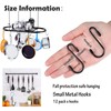 Crhexpva Anti Drop Wire Shelving S Hooks Metal Rack Hangers