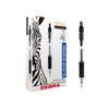 Zebra Rollerball, Pluma Sarasa, Punto Fino 0,5 mm, Tinta Gel