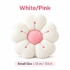 Soft Plush Daisy Flower Throw Pillow for Bed & Sofa
