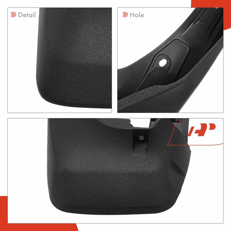 A-Premium Set of 4PCS Mud Flaps Splash Guards Mudflaps Mudguards