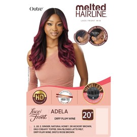 Outre Lace Front Wig - Melted Hairline - Adela (OFF BLACK 1B)