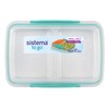 Sistema Sistema 11.8 Ounce Small Split Storage Container (Colors may