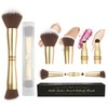 Grehge akeup Brush, Travel Makeup Brush Set, All in One