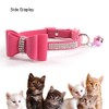 kingkindshun Bling Cat Collar with Bell and Safety Clasp