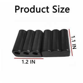 Bittwee Deer Whistles for Car, 2 Pack Deer Warning Devices, Auto Animal Repeller with Three-Hole and Dual-Frequency, Deer Horns, Invisible Automotive Safety Products