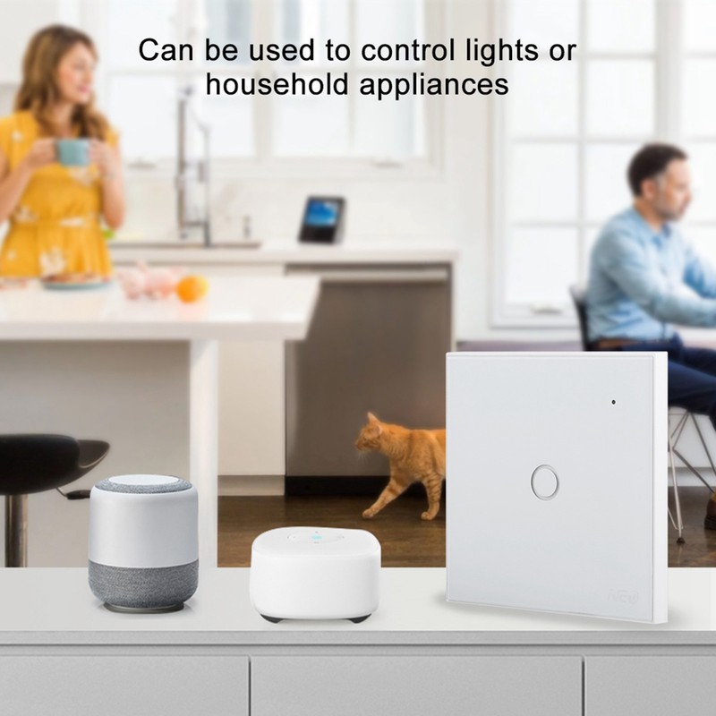 NEO COOLCAM Smart WiFi Remote Light Touch Switch Support For