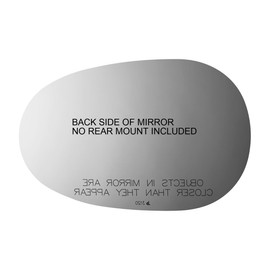 Fits 90-97 Mz Miata, 96-98 Sz X-90 Right Passenger Convex Mirror Glass Lens w/Adhesive USA Manual Mirror