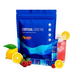 Jello Cortisol Cocktail Powder, Pack of 20 Supercalm Powder for Cortisol Lowering Slimming, Increase Concentration, Stay Relaxed, Suitable for All Ages (1 Pack)