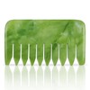 Multipurpose Jade Green Handmade Massage Comb Full Relaxing Massage Scalp