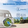 4 Packs of RV Inline/Marine Water Filter With Flexible Hose