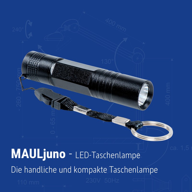 Maul MAULjuno LED Torch - Compact and Outdoor LED Torch