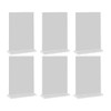 VOANZO 6pcs A5 Menu Holder with Acrylic Base and Frame