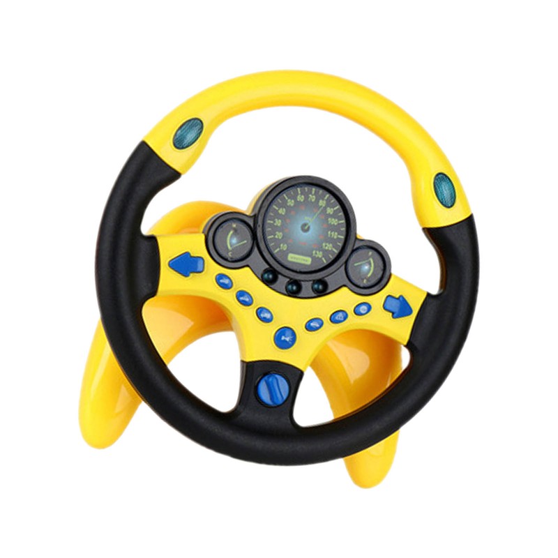 Children Steering Wheel Toy Simulation Driving Car Education Toy 360
