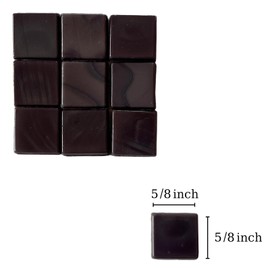 SMEIINIK 1.1lb Bulk Single Iridescent Color Mosaic Tiles for Crafts, Glass Mosaic Pieces for Mosaic Puzzles, Stained Glass Tiles for Mosaic DIY, Mosaic Making Supplies(AJ46-27)