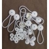Stay-put stayput 10 WHITE Bungee Shock Cord Clip Loop STAYPUT