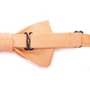 Carahere Boys Pre-tied Cotton Bow Ties Adjustable Solid Color Bow