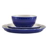 Pfaltzgraff Madison 12-Piece Stoneware Dinnerware Set - Organic Coupe Design