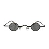 meSmart Original Evil Round Steampunk Sunglasses, Slim, Titanium, Unisex, Ruhe,