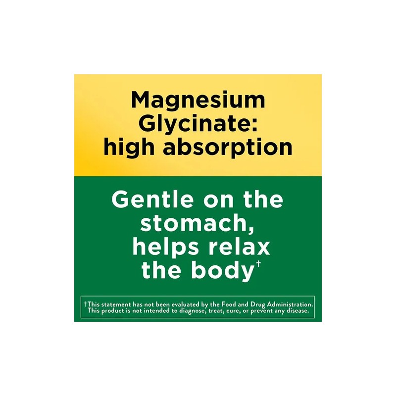 Glicinato De Magnesio De Alta Absorcion 60 Cap