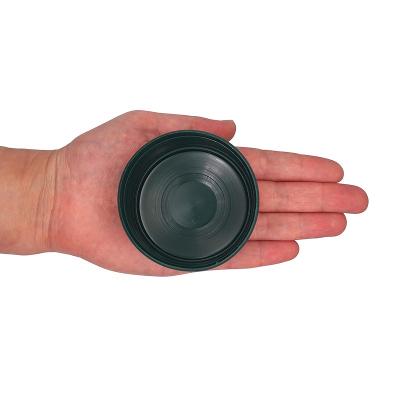 SKIR'CO RAL 6005 Fence Post Caps Round 60 mm Green