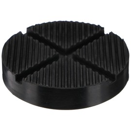 SIXTOL Jack PAD 4 Rubber Pad | Jack Protector Pad | Universal for Vehicles | Prevents Scratches & Damage | Robust, Durable Rubber Material | 12.5 x 2.5 cm, Black