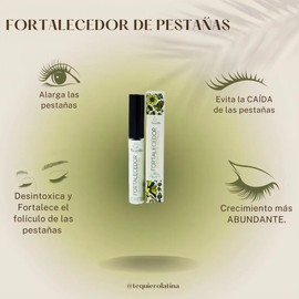 Te Quiero Latina Sérum Crecimiento Pestañas y Cejas con Aceites Naturales