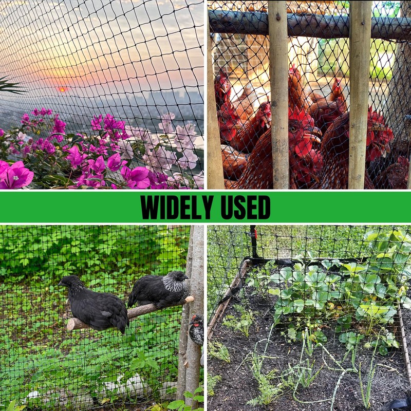 NONMON Bird Netting 5 x 100 ft Heavy Duty Garden