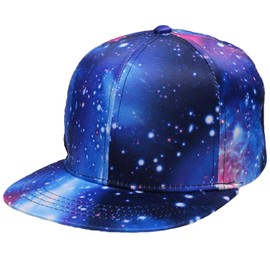 Agshcqi Adjustable Baseball Cap Blue Hat Headdress Dad-Cap Hat Sunhat Hip-Hop Flat Snapback Cotton