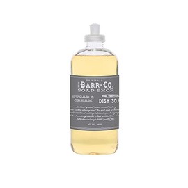 Barr Co 16oz Soothing Powerful Pure Vegetable Gentle Dish Soap Collection (Sugar & Cream)