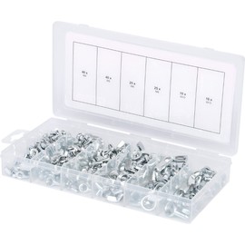 KS Tools 970.0470 Wing nuts assortment, M4-M10, 150 pcs