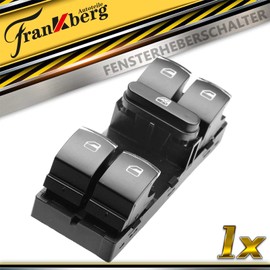 Frankberg Window Regulator Switch Front Left for CC 358 Golf Plus 521 Golf VI 5K1 J-e-t-t-a IV 162 P-a-s-s-a-t 362 2005-present 5K4959857