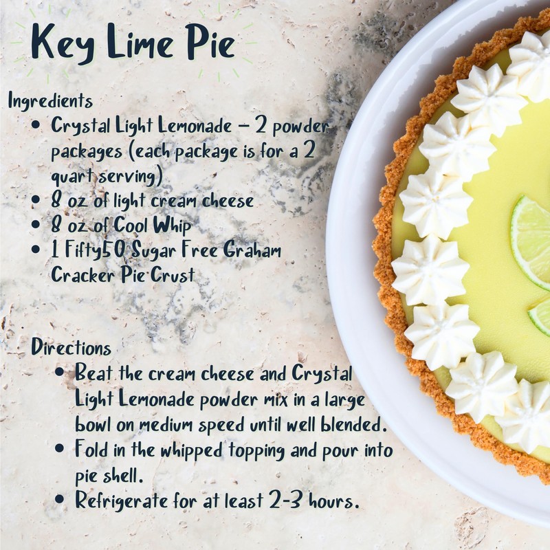 Fifty50 Graham Cracker Pie Crust Sugar-Free No Bake for Pumpkin