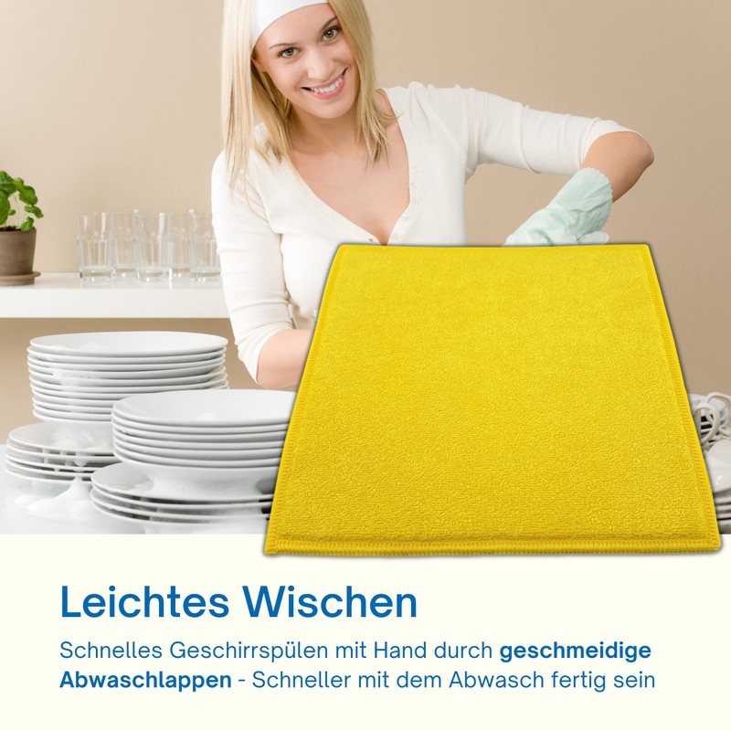 elauelue Washcloth 200 - Dish Cloths for the Kitchen for