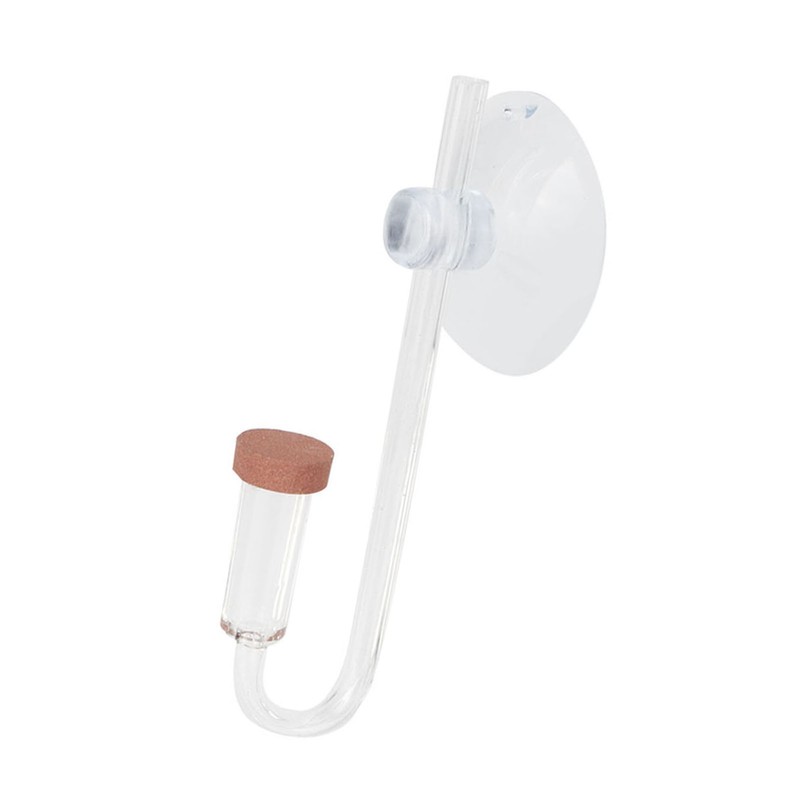 Acrylic Transparent CO2 Diffuser Atomizer Bubble Counter for Aquarium Plants