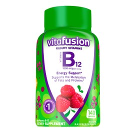 Vitafusion Vitafusion Vitamin B12 140 Count and Power Zinc 90 Count Gummy Vitamin Bundles for Energy Metabolism and Immune Support