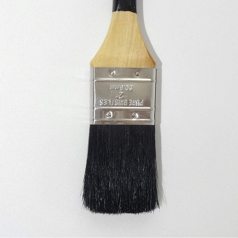 Hake City Long Hair Duster Brush Raster Blended Hair (Black