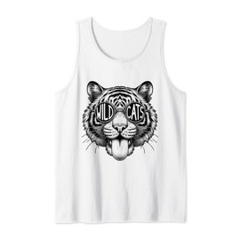 Wildcats School Sports Fan Team Spirit Back To school Tank Top