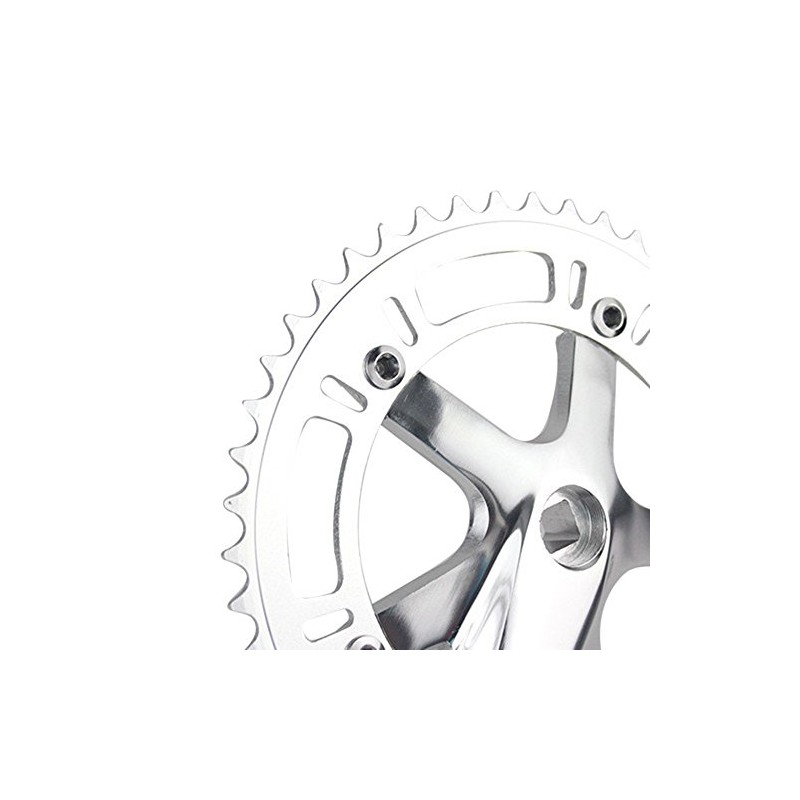 SENQI CNC Fixed Gear Bicycle Crankset 46T 170mm