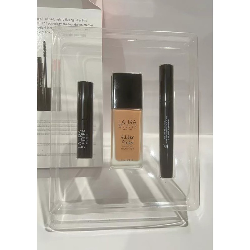 Laura Geller Foundation Fundamentals 3pc Collection Set MEDIUM