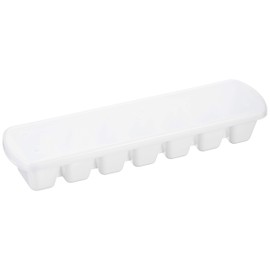 Pearl Metal Coolland H-5234 Slim Ice Tray, 7-Pack, with Lid, Set of 2, White