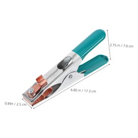 SHINEOFI Welding Ground Clamp Tools with High Conductivity Grips Compact Portable Design for Secure Clamping Essential Welding Machine Accessories for DIY and Professionals