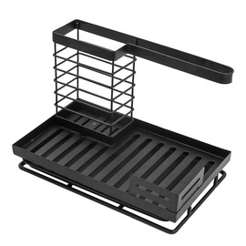 Hsthe Sea Sponge Holder Sink Tidy Kitchen Brush Holder Cleaning Organiser Kitchen Utensil Holder Countertop