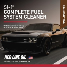Red Line 60103 SI-1 Complete Fuel System Cleaner, Cleans and Prevents Corrosion in Fuel Systems, Cleans Injectors, Carburetors, Valve and Combustion Chamber Deposits - 15 Ounce (6 Pack)
